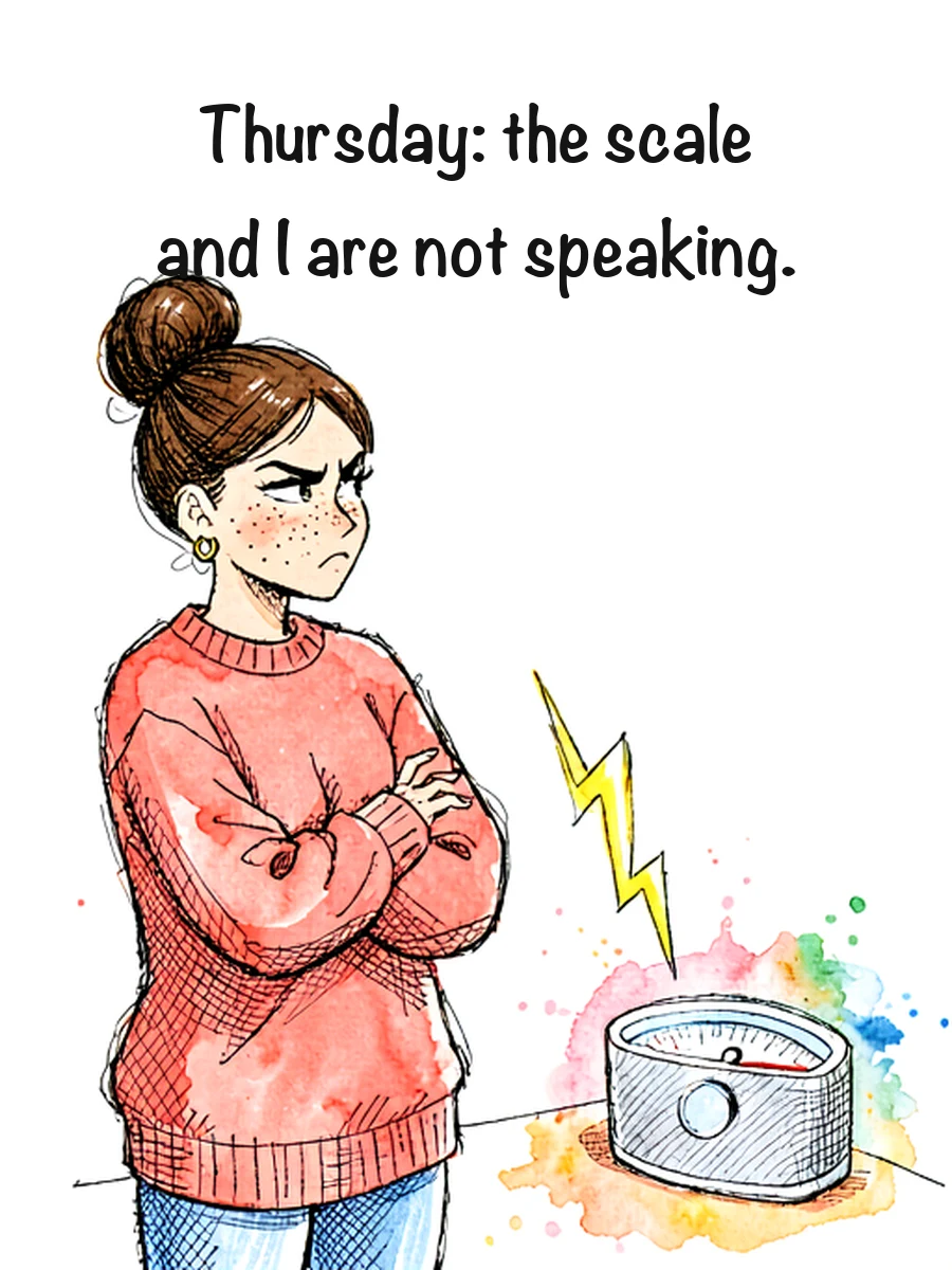 Diet Struggle panel 4