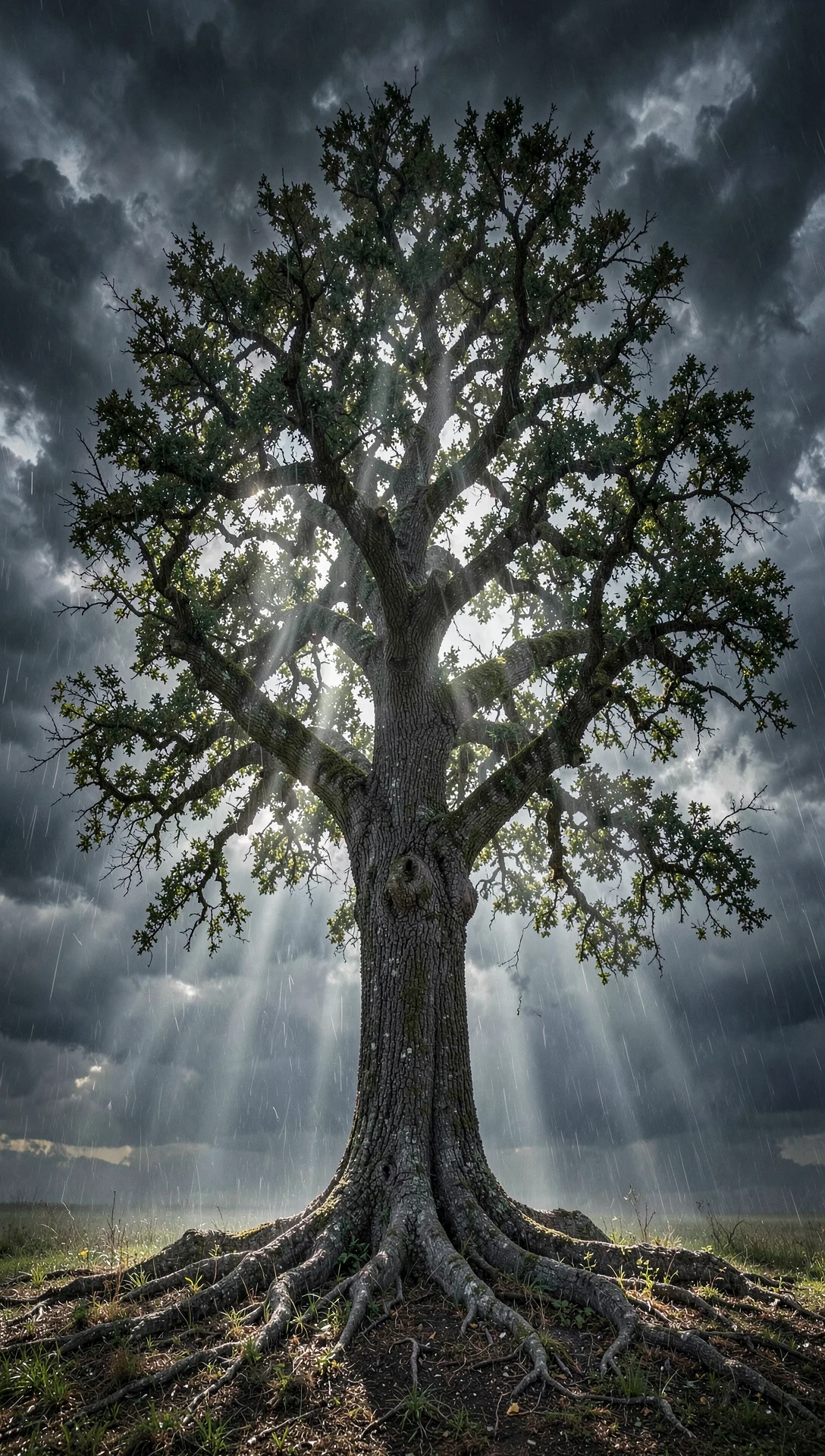 Storms don't ruin the patient. They deepen their roots.