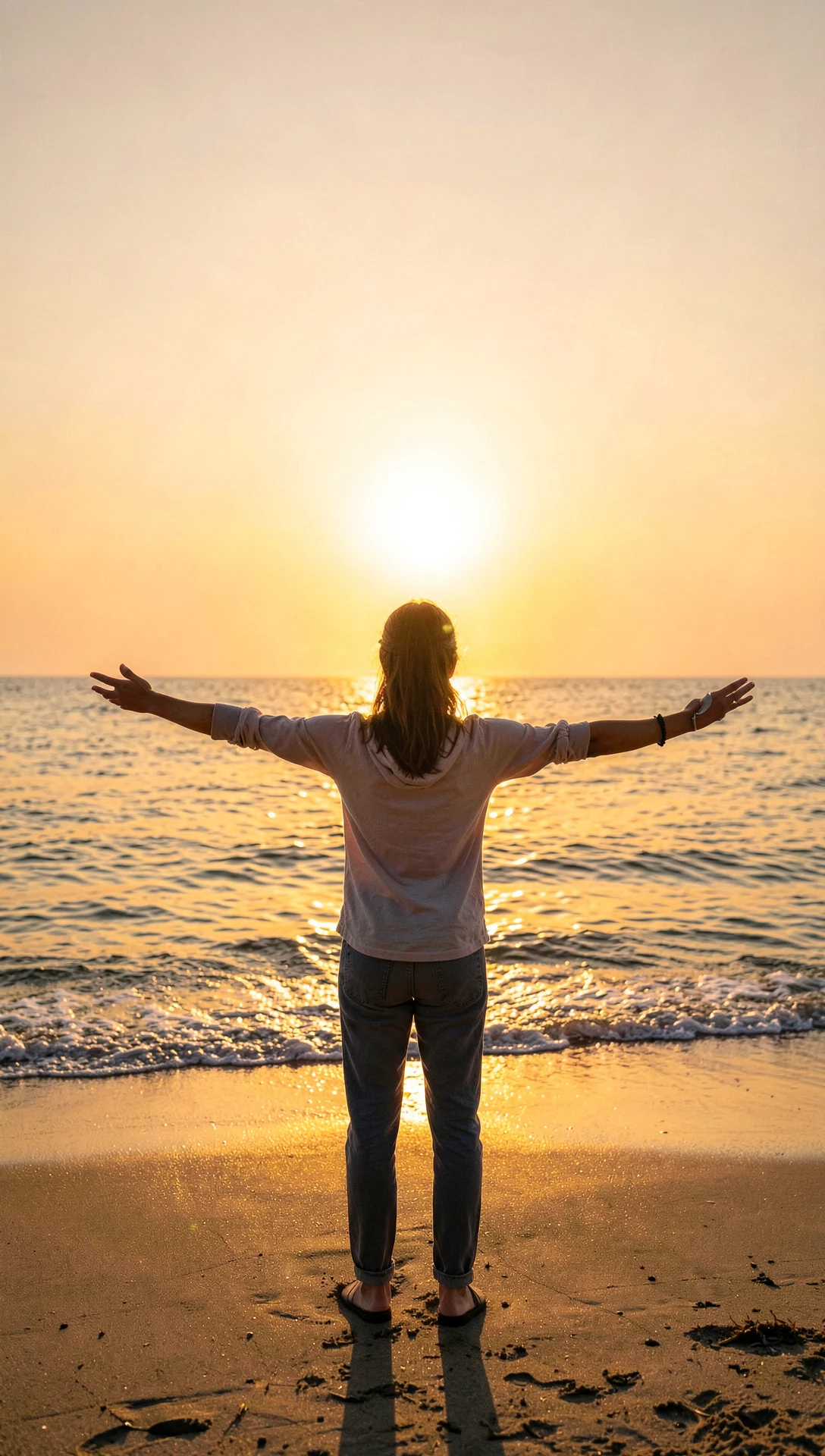 Measure your wealth in sunrises, not in things.